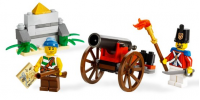 LEGO PIRATES Bataille de canon collection 2009